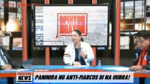 Read more about the article Paninira ng Anti-Marcos Di na Uubra