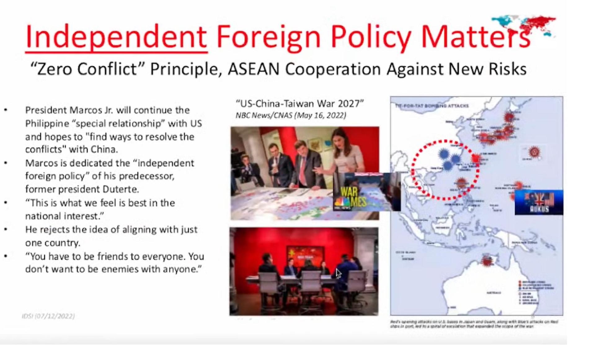 relationship between national interest and foreign policy