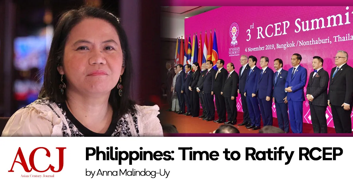 Read more about the article Philippines: Time to Ratify RCEP