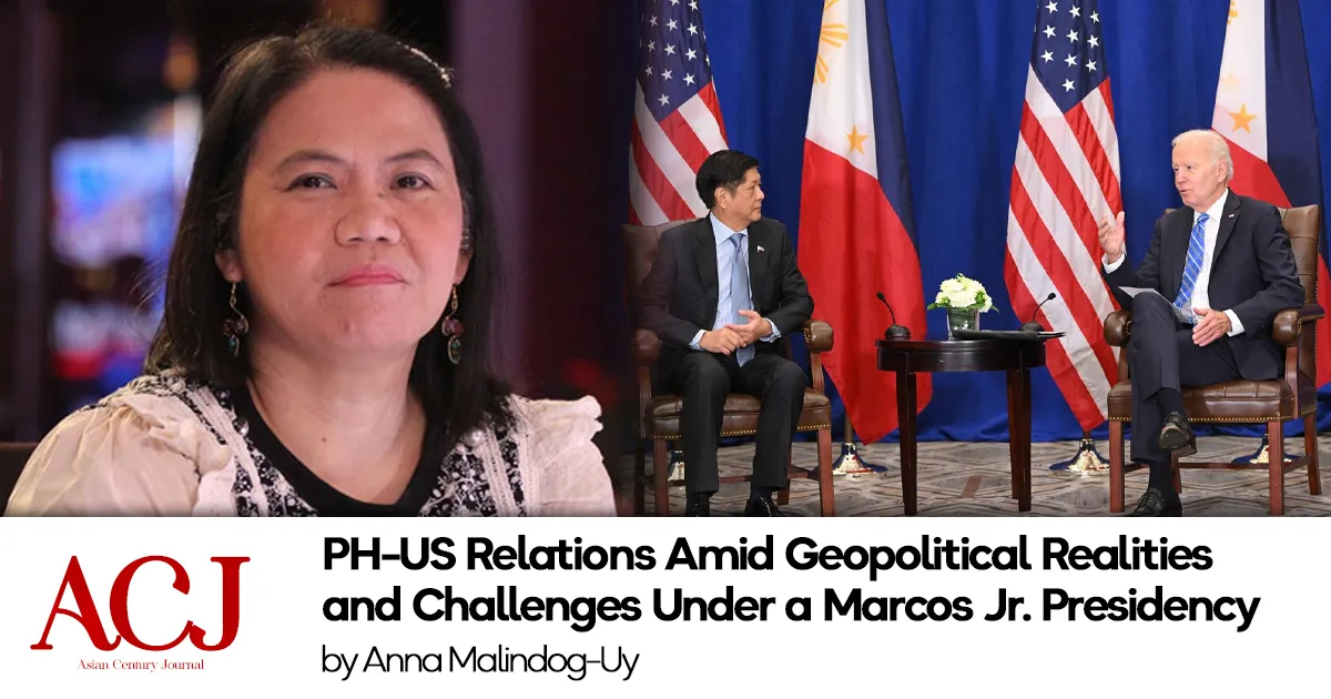 Read more about the article PH-US Relations Amid Geopolitical Realities and Challenges Under a Marcos Jr. Presidency
