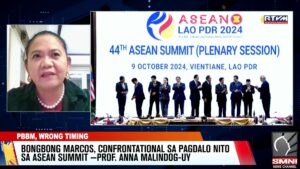 Read more about the article PBBM, confrontational sa pagdalo nito sa ASEAN Summit?