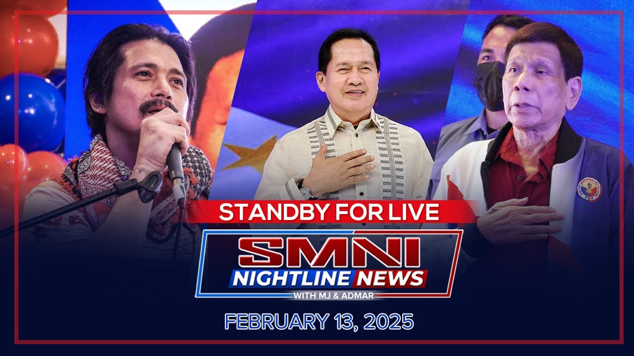 Read more about the article Interview for SMNI Nightline News with Admar Vilando & MJ Mondejar | February 13, 2025 – Huwebes