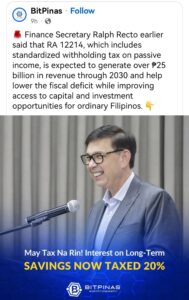 Read more about the article Mr. President Marcos Jr., Taxing Thrift, Punishing the Poor? Seriously??