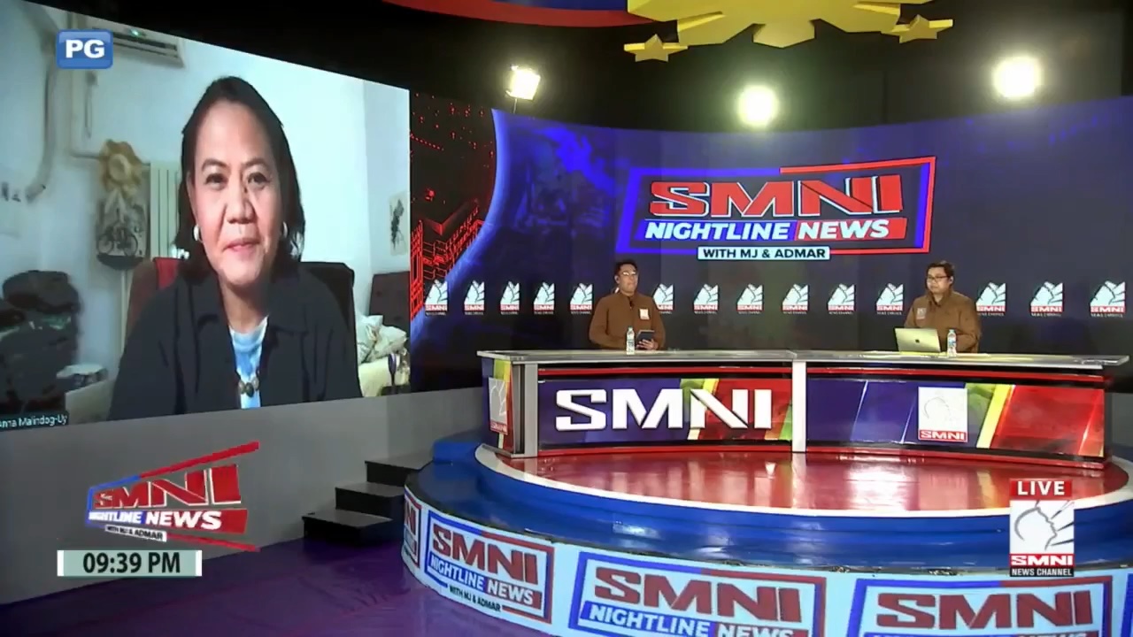 Read more about the article Interview on SMNI Nightline News with MJ Mondejar & Admar Vilando – August 13, 2025