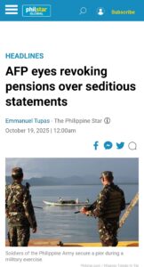 Read more about the article The Alleged AFP’s Proposal and Its Political Backdrop