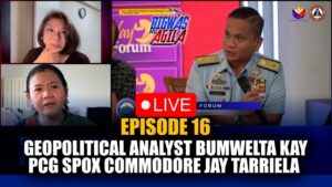 Read more about the article Geopolitical Analyst Bumwelta Kay Pcg Spox Commodore Jay Tarriela
