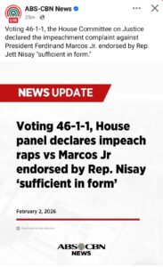 Read more about the article Impeachment as BBM’s Insurance? When “Sufficient in Form” Is Politically Sufficient Enough