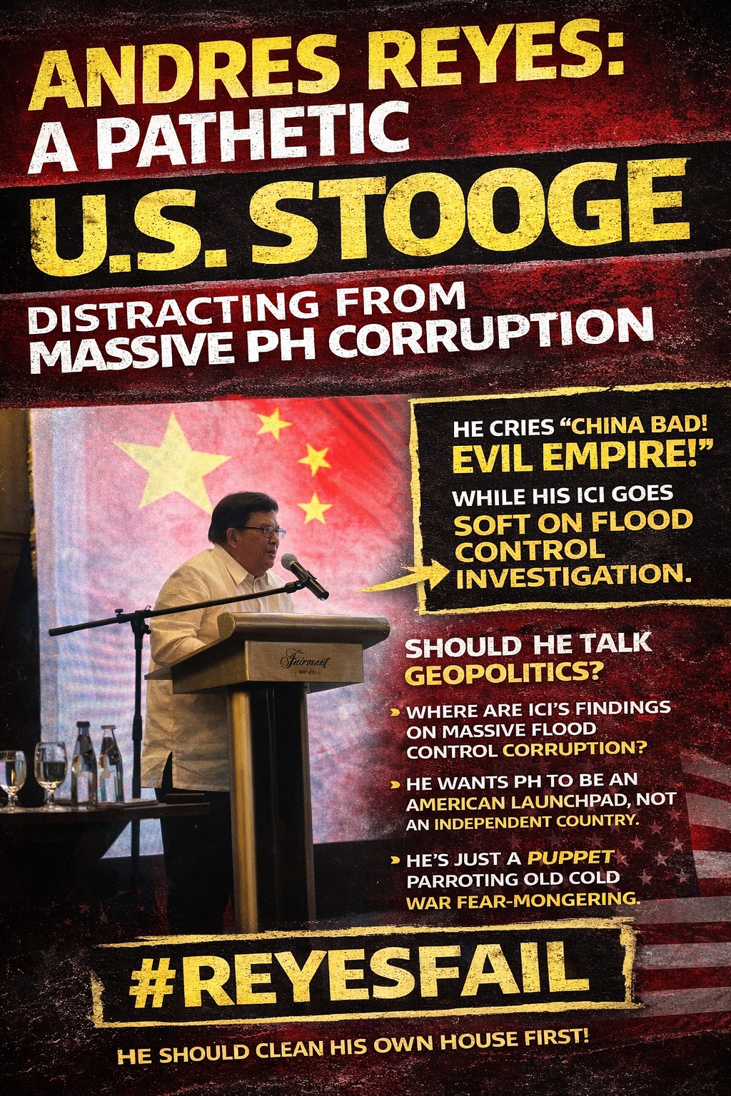 Read more about the article When Geopolitics Becomes a Smokescreen of Marcos Jr.’s ICI: A Critical Examination of Andres Reyes’ “Evil Empire” Narrative