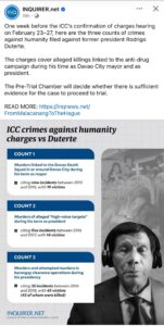 Read more about the article ICC and the Plight of Rodrigo Duterte: Three Counts, One Country on Trial