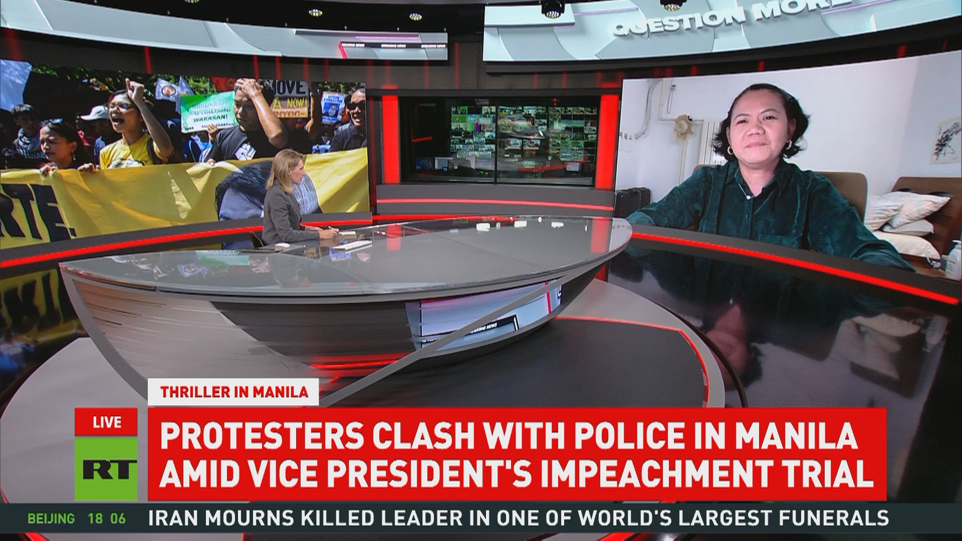 Read more about the article Interview with RT on the First Day of the Impeachment Trial of the VP of the Philippines – July 6, 2026